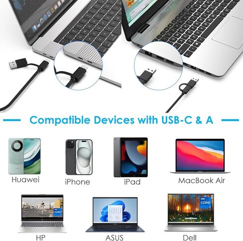 حاوية WAVLINK 20 جيجابت في الثانية Dual-Bay M.2 NVMe SSD واستنساخ غير متصل بالإنترنت، USB 3.2 Gen2x2 USB-C، يدعم 2X 4 تيرابايت (إجمالي 8 تيرابايت)، استنساخ بنقرة واحدة بدون جهاز كمبيوتر، M-Key 2230/2242/2260/2280، لأجهزة Mac وWindows ST348 in Kuwait
