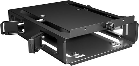 be quiet! HDD Cage 2, Cage for Selected be quiet! Enclosures, Vibration Reduced Operation of HDDs and up to 2 SSDs, Decoupled Clips, Easy Assembly, BGA11 in Saudi Arabia