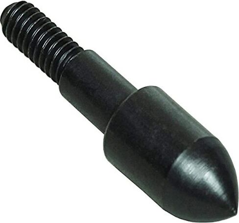 Allen Company Archery Bullet Points - Soft Arrow Tips for Target Practice - Screw-On Design - Reduces Wear and Tear on Targets - Multiple Sizes/Grain - 12-Pack - Black in Saudi Arabia