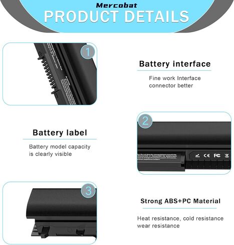 Battery Replacement for HP HS04 HS03 807957-001 807956-001 fit HP Pavilion 240 245 246 250 255 G4 G5 Notebook 15-af13dx 15-ay039wm 15-ac121dx HSTNN-LB6U HSTNN-LB6V 807611-421 807611-131 in Kuwait