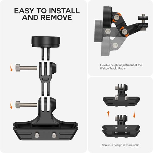 TUSITA Seat Rail Mount Kit Compatible with Wahoo TRACKR Radar in Saudi Arabia