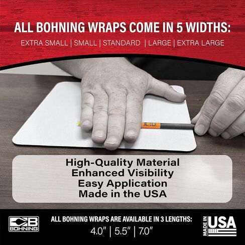 Bohning 4" Camo Arrow Wraps, X-Small, Mossy Oak Bottomland in Saudi Arabia