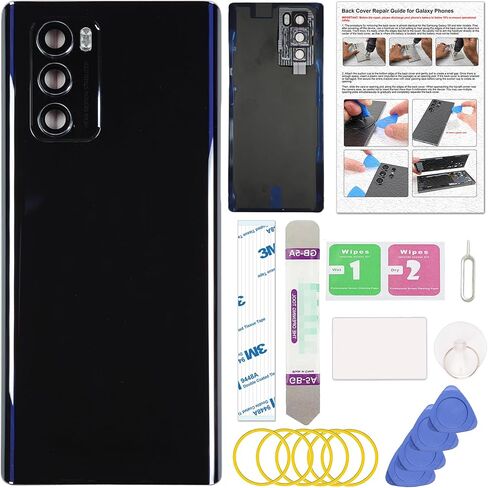 Compatible with LG Wing 5G Back Cover, Replacement Back Housing with Repair Tool Kit & Guide, Aurora Gray in Saudi Arabia