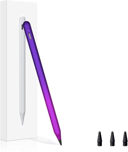 Stylus Pen for iPad 11th Generation, 15H Working Time Tilt Sensitivity Palm Rejection Pencil for 2018-2025 iPad A16 11/10/9/8/7/6th, Pro 11"/12.9"/13 inch M4, Air 3/4/5/M2/M3, Mini 5/6/7 A17 Pro in Saudi Arabia