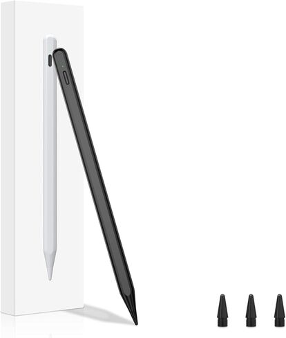 Stylus Pen for iPad 11th Generation, 15H Working Time Tilt Sensitivity Palm Rejection Pencil for 2018-2025 iPad A16 11/10/9/8/7/6th, Pro 11"/12.9"/13 inch M4, Air 3/4/5/M2/M3, Mini 5/6/7 A17 Pro in Kuwait