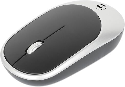 Manhattan Wireless USB Keyboard and Mouse Combo Set - Full-Size, Scissor Key Design, Quiet Typing, 1200 DPI Optical Mouse, Plug & Play Compatibility - 180788 in Saudi Arabia
