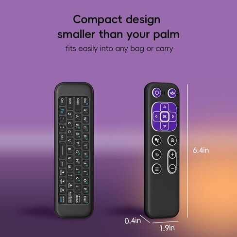 iPazzPort 2.4G+BT Dual-Mode Air Mouse Remote Keyboard – Mini Rechargeable Wireless Controller for Smart TV, Android Box, HTPC, Projector, Without Backlight in Saudi Arabia