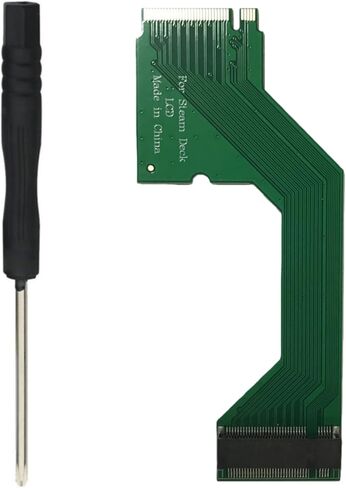 For Steam Deck LCD Handheld M.2 NVMe PCIe 4.0 2230 to 2280 SSD Hard Drive Adapter Expansion Card,Modified 2280 Replacement 2230 SSD Converter Board,for Steam Deck Handheld Expandable High Storage Card in Saudi Arabia