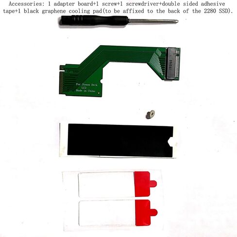 For Steam Deck LCD Handheld M.2 NVMe PCIe 4.0 2230 to 2280 SSD Hard Drive Adapter Expansion Card,Modified 2280 Replacement 2230 SSD Converter Board,for Steam Deck Handheld Expandable High Storage Card in Saudi Arabia