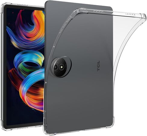 حافظة شفافة لجهاز TCL NXTPAPER 11 Plus Tablet (11.5"، إصدار 2025)، غطاء خلفي ناعم ومرن وخفيف الوزن للغاية من مادة TPU الشفافة والمرنة (شفاف) in Kuwait