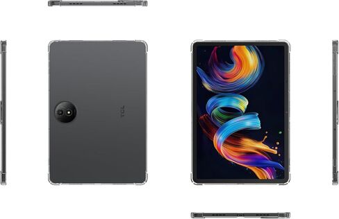 حافظة شفافة لجهاز TCL NXTPAPER 11 Plus Tablet (11.5"، إصدار 2025)، غطاء خلفي ناعم ومرن وخفيف الوزن للغاية من مادة TPU الشفافة والمرنة (شفاف) in Kuwait