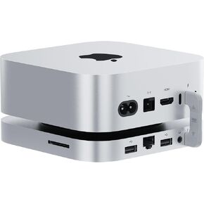 حامل Mate Mini-A لجهاز Mac mini M4 Dock، حامل Thunderbolt 5 من سبائك الألومنيوم بسرعة 80 جيجابت في الثانية مع مقابس M.2 PCle SSD مزدوجة 8 تيرابايت (4 تيرابايت*2، Thunderbolt5*1)، USB-A 3.0 * 2、2.5G LAN*1،SD4.0 * 1،Type-C(PD3.0)*1 in Kuwait
