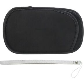 Black Soft Carring Case Portable Travel Pouch Cover Zipper Bag with Hand Strap for Sony PSP 1000 2000 3000 Game Console in Saudi Arabia