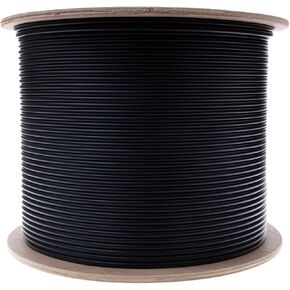 كابل ألياف ضوئية مدرع أحادي الوضع، 12 خيطًا، Corning Ultra OS2 9/125، تصنيف داخلي/خارجي، أسود، 500 قدم in Kuwait