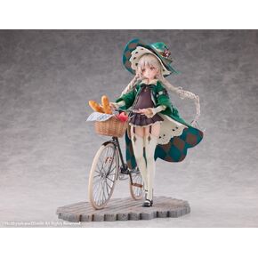 Hobby Sakura Kaido Witch Lily Illustrated by DS Mile, Limited Edition with Bonus Item, Total Height Approx. 9.4 inches (240 mm) (Base Included) PVC and ABS 1/7 Scale Complete Figure in Saudi Arabia