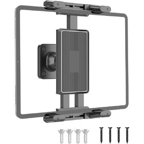Adjustable Rotation Wall-Mounted Bracket with Secure Nail Fixing, Wall Mount Tablet Holder for iPad Samsung Tablet（4.7-12.9 Inch） in Saudi Arabia