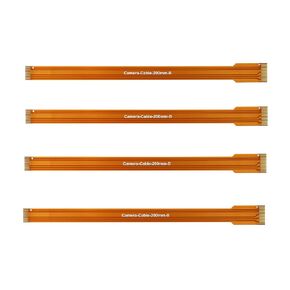 (4PCS) CSI FPC Flexible Cable Compatible with Raspberry Pi 5, 22PIN to 15PIN, 200MM/20CM/0.65FT Length, Suitable for Connecting Camera Module to RPi 5, Compute Module 5, Jetson Orin, RDK X5 in Kuwait
