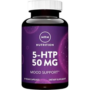 MRM - 5-HTP 100mg (Griffonia Bean Extract) Purity Assured by HPLC 60 Vcaps in Kuwait
