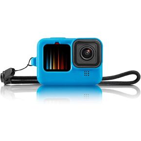 حافظة واقية من السيليكون لهاتف Go Pro Hero12/11/10/9 باللون الأسود، مقاومة للسقوط والاهتراء، وضع فتحة دقيقة، غطاء حماية لحماية العدسة من الخدوش in Kuwait