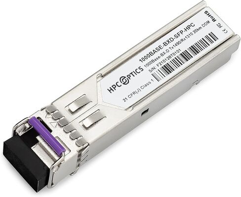 Compatible with Dell 1000BASE-BX-D 10km Bi-Directional SFP Transceiver | 1G BIDI 1490/1310 Simplex SFP-BXD-DL in Saudi Arabia