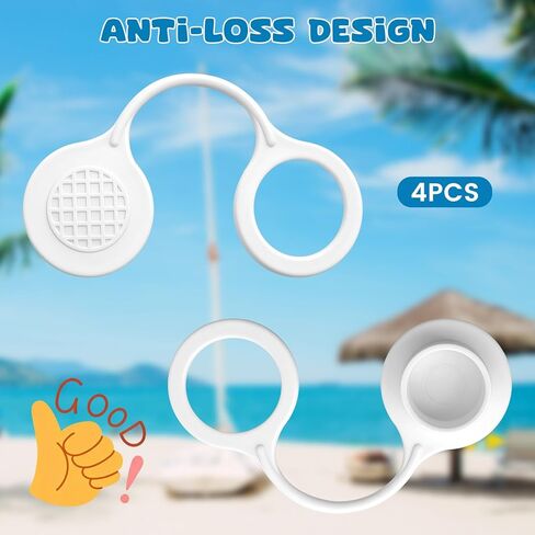 4 PCS Cooler Drain Plug Caps, Triple-Snap Plastic Drain Plug Caps Replacement Parts for Igloo 25-70 QT Ice Chest Coolers in Saudi Arabia