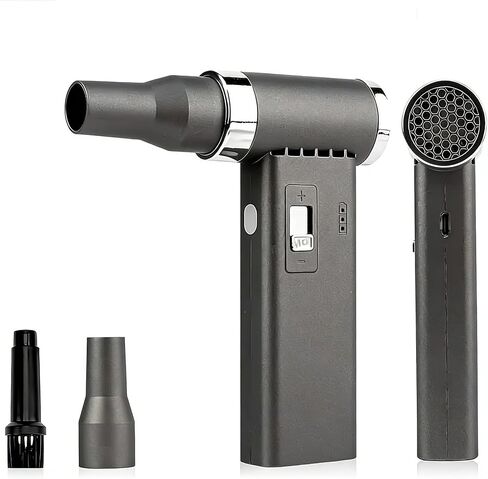Air Duster – Super Power Handheld Air Duster with High-Speed 110000RPM, Rechargeable Brushless Motor Durable Blower, 3-Gear Adjustable Dust Blower for Keyboard, PC, Car & Home Cleaning in Saudi Arabia