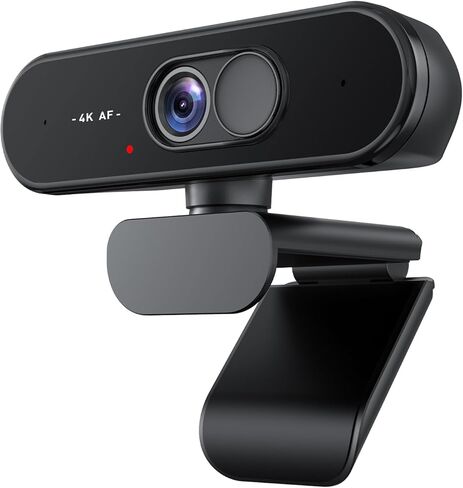Webcam 1080P FHD with Mute and Cover Dual Privacy Protection, Dual Microphone, Natural Image, Extendable Tripod, for PC, Laptop, Zoom, Teams, Windows, MacOS in Saudi Arabia