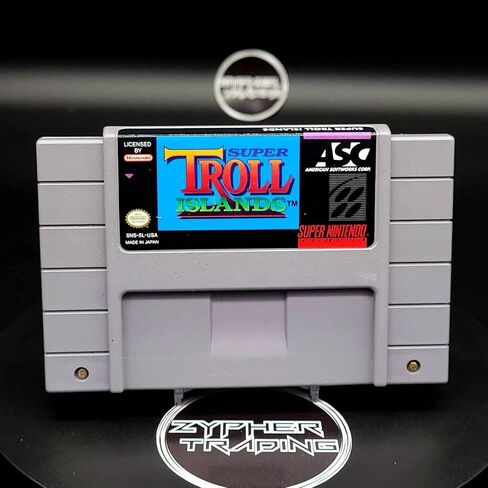 Super Troll Islands - Nintendo Super NES (Renewed) in Saudi Arabia
