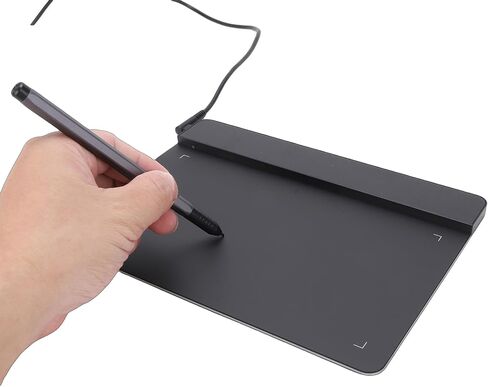 Tissting T640 6x4 Inch Graphics Tablet with 16K Pen - Digital Drawing Tablet for Artists Students Online Teaching Compatible with Win Android in Saudi Arabia