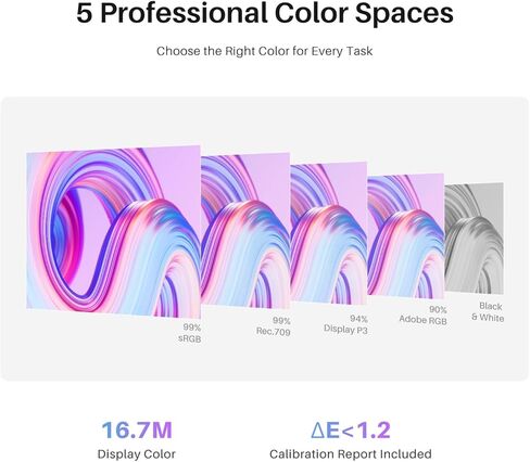 تابلت الرسم HUION Kamvas 22 (Gen 3) مقاس 21.5 بوصة 2.5K 90 هرتز مزود بشاشة وقفاز فنان لرفض راحة اليد in Saudi Arabia