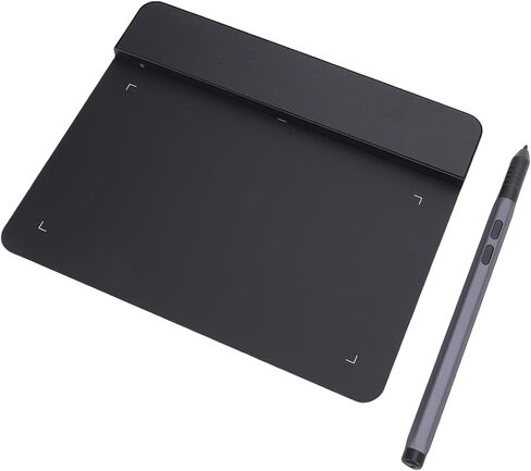 تابلت رسم فوكيت، 4 × 3 بوصة محمول رفيع للغاية 16384 حساسية للضغط بدون بطارية قلم رسم رقمي، فن مع محول OTG للكمبيوتر الشخصي in Saudi Arabia