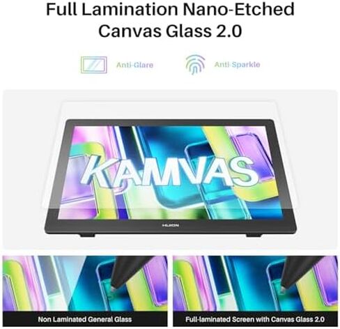 HUION Kamvas 22 (Gen 3) 21.5 Inch 2.5K 90Hz Drawing Tablet with Screen and Single Monitor Arm in Saudi Arabia