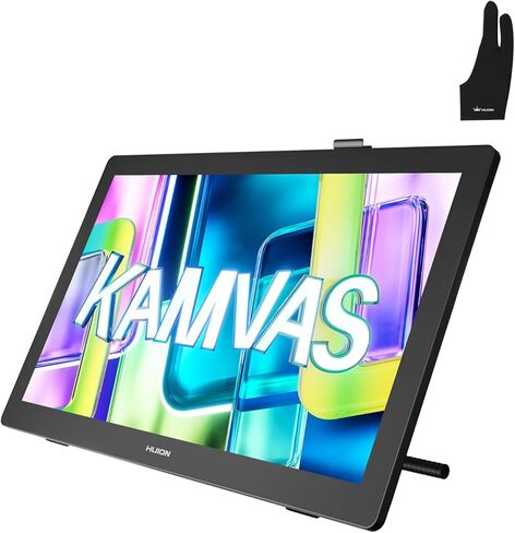 HUION Kamvas 22 (Gen 3) 21.5 Inch 2.5K 90Hz Drawing Tablet with Screen and Artist Glove in Saudi Arabia