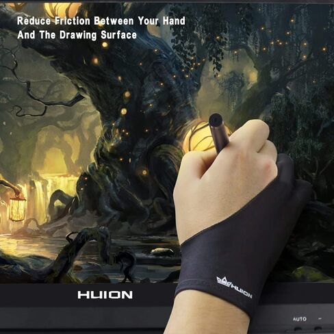 HUION Kamvas 22 (Gen 3) 21.5 Inch 2.5K 90Hz Drawing Tablet with Screen and Artist Glove in Saudi Arabia