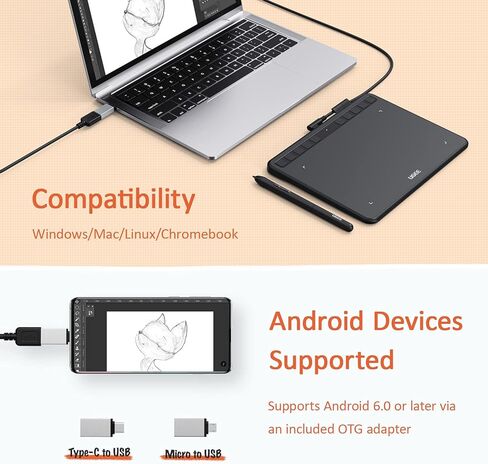 تابلت الرسم UGEE Pad + تابلت الرسم UGEE S640 in Kuwait