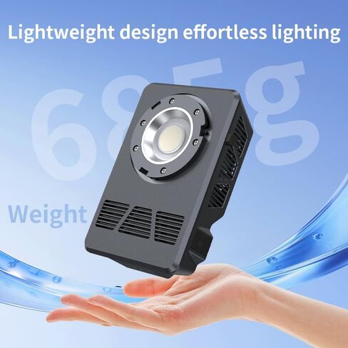 AFEFT SL-PB100R 100W ثنائي اللون، RGB COB LED Light CRI≥95 2500K-6500K درجة حرارة اللون قابلة للتعديل، بث مباشر، تصوير فوتوغرافي in Kuwait
