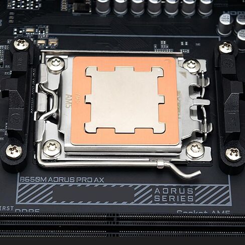 AM5 Thermal Pastes Guard AM5 CPU Contacts Frame Thermal Conduction Pad CPU Bending Correction for 7950X 7900X 7700X Thermals Pad in Saudi Arabia
