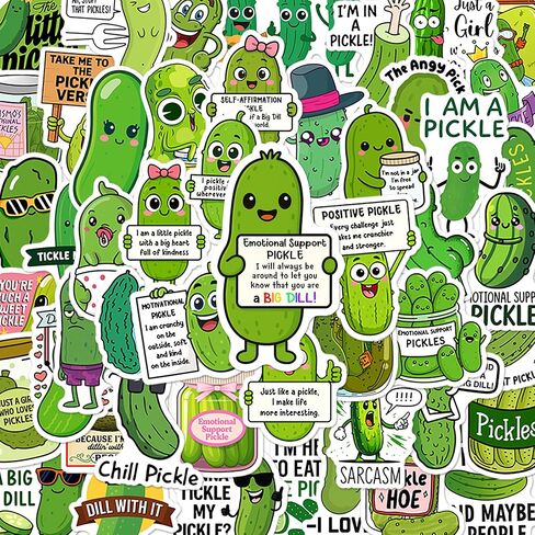 BEATRI Lemon Stickers Waterproof Vinyl 50Pcs Self Affirmation Fruits Lemon Decor & Party Favors for Laptop, Water Bottle, Skateboard & Travel Gear | Non-Repeating Decals, High-Definition Print in Saudi Arabia