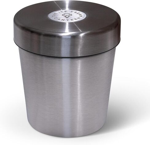 Vacuum Insulated Double Wall Stainless Steel Thermos Container for the pint of ice cream enjoy ice cream anywhere (Blueberry Blue) in Kuwait