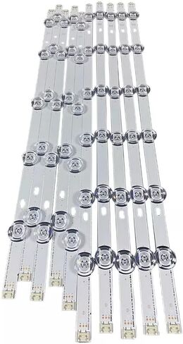10PCS LED TV Light Strips Replacement for LG 55LB5900-UV 55LF6000-UB 55LF6100-UA T550HVF04.2 in Saudi Arabia