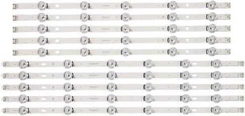 10PCS LED TV Light Strips Replacement for LG 55LB5900-UV 55LF6000-UB 55LF6100-UA T550HVF04.2 in Saudi Arabia