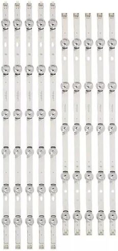 10PCS LED TV Light Strips Replacement for LG 55LB5900-UV 55LF6000-UB 55LF6100-UA T550HVF04.2 in Saudi Arabia