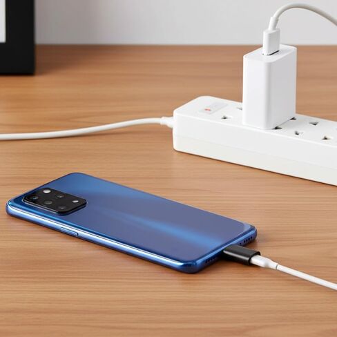 6 عبوات من محول Micro USB إلى USB C، موصل Micro-USB أنثى إلى USB-C ذكر من الألومنيوم يدعم الشحن ومزامنة البيانات لأجهزة النوع C in Kuwait