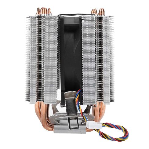 4 Heat Pipe CPU Heat Sink with Aluminum Alloy Double Tower, High Heat Dissipation Efficiency and Fast Heat Dissipation, Suitable for LGA2011 1366 1150 1151 1155 1156 in Saudi Arabia