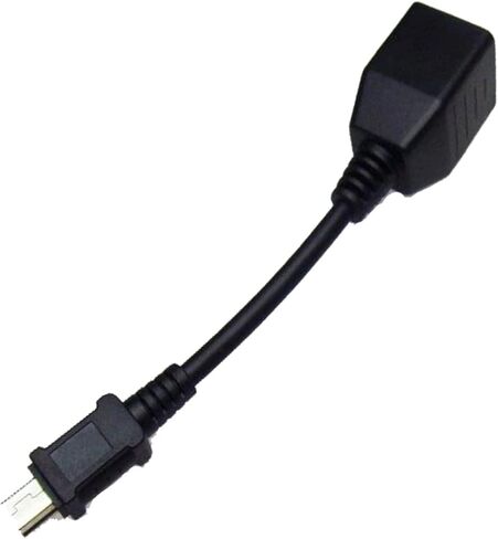 Mini USB Male to RJ45 Female Network Cable Port for External Wired Network Card Device Adapter, Mini Interface Microcontroller or Router External Network Cable 10CM in Saudi Arabia