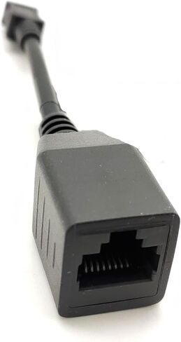 Mini USB Male to RJ45 Female Network Cable Port for External Wired Network Card Device Adapter, Mini Interface Microcontroller or Router External Network Cable 10CM in Saudi Arabia