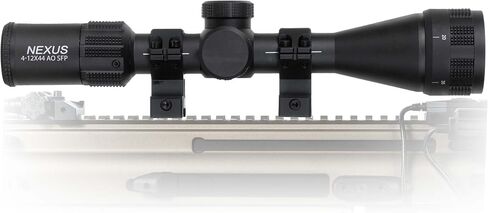 Triton Nexus 4-12x44 AO Second Focal Plane SFP Adjustable Objective Medium Power Variable Optic MPVO Rifle Scope in Saudi Arabia
