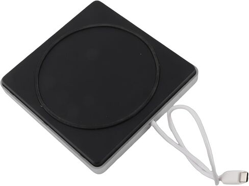 ناسخ أقراص DVD خارجي من النوع C من Buachois، فتحة تحميل USB C CD، تشغيل واحد هادئ للنسخ الاحتياطي لبيانات الكمبيوتر المحمول in Kuwait