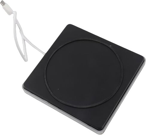 ناسخ أقراص DVD خارجي من النوع C من Buachois، فتحة تحميل USB C CD، تشغيل واحد هادئ للنسخ الاحتياطي لبيانات الكمبيوتر المحمول in Kuwait