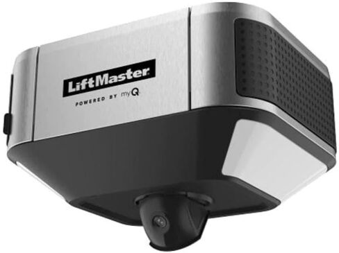 Liftmaster 6580L (تم استبداله بـ 84504R) 1/2 HP حزام محرك DC بطارية احتياطية مع كاميرا أمان بدون مجموعة السكك الحديدية in Saudi Arabia